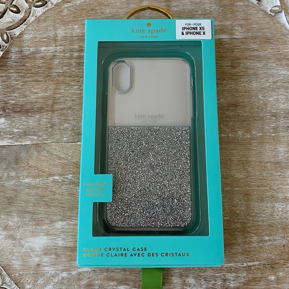 kate spade Accessories - Kate Spade iPhone XS/X Crystal Case🤍